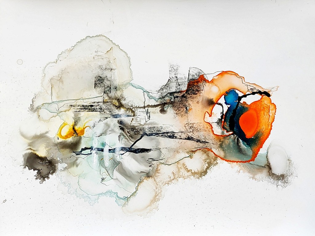 30x20, acryl auf steinpapier